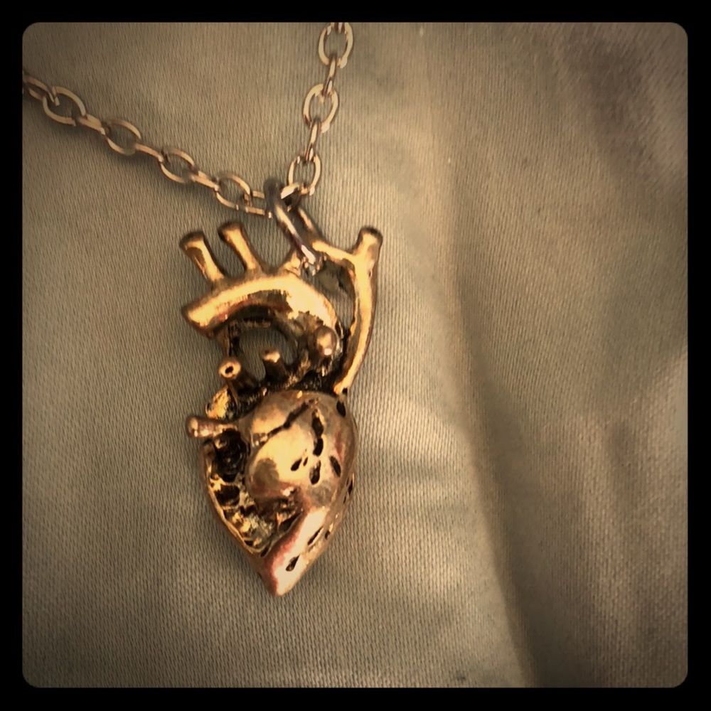 Heart Keychain or Necklace